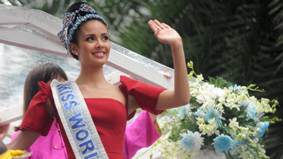 Miss World 2013 asal Filipina, Megan Young akan mengawal kontingen Indonesia di pembukaan SEA Games 2019 di Manila. - INDOSPORT